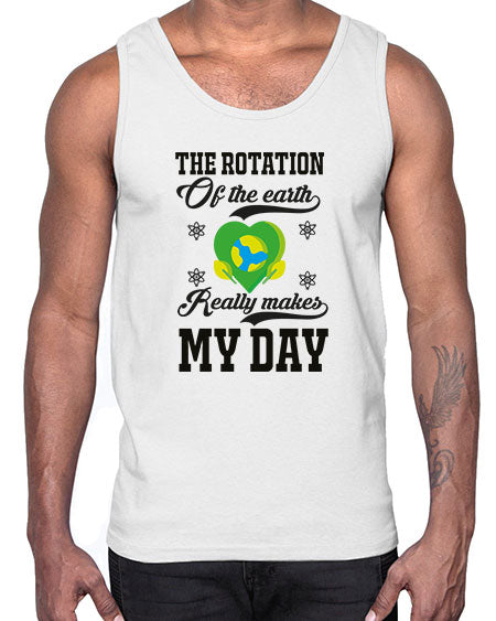 the rotation of the earth really makes my day 13#- nature- Cotton Tank