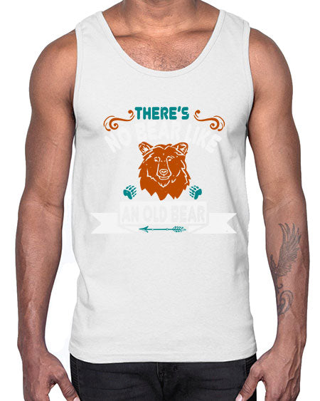 there’s no bear like an old bear 273#- bears - animals- Cotton Tank