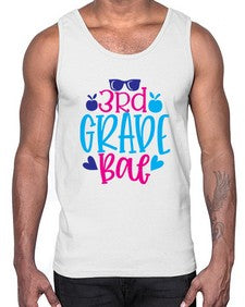 third grade bae 949#- third grade- Cotton Tank