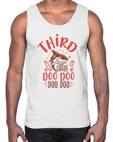 third grade doo doo 954#- third grade- Cotton Tank