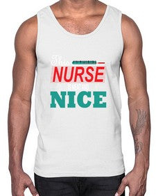this Nurse is neat and nice 1555#- nurse- Cotton Tank