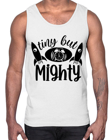 tiny but mighty 464#- baby- Cotton Tank