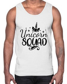unicorn squad 489#- unicorn- Cotton Tank