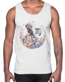 virgo 553#- virgo- Cotton Tank