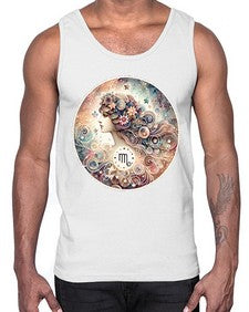 virgo 556#- virgo- Cotton Tank