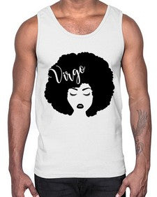 virgo2#- black girls or women- Cotton Tank