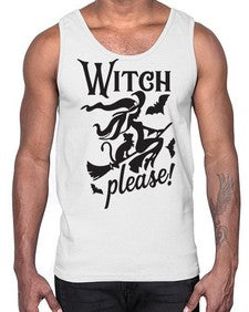 witch please 13#- witch- Cotton Tank