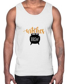 witches brew 6#- witch- Cotton Tank
