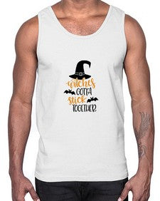 witches gotta stick together 5#- witch- Cotton Tank