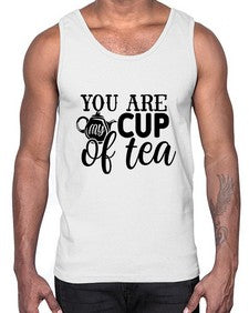 you are my cup of tea 1801#- tea- Cotton Tank