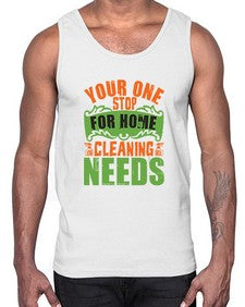 your one stop for home cleaning needs Style 493#- cleaner- Cotton Tank