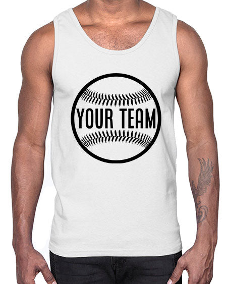 your team 2270#- softball- Cotton Tank