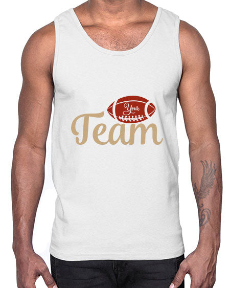 your team 2271#- softball- Cotton Tank