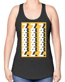 Abstract Shape 187# - art pop art -Racerback Tank