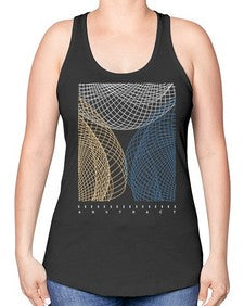 Abstract Shape 204# - art pop art -Racerback Tank