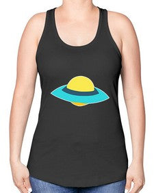 Alien 60# - ufo -Racerback Tank