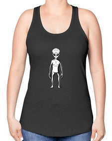 Alien 64# - ufo -Racerback Tank