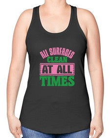 All surfaces clean at all times Style 37# - cleaner -Racerback Tank