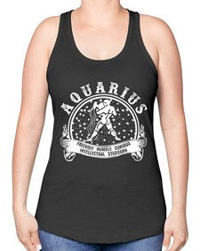 Aquarius 43# - aquarius -Racerback Tank