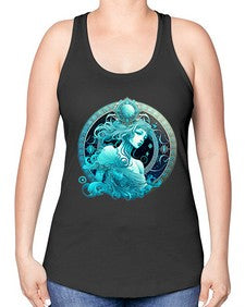 Aquarius 63# - aquarius -Racerback Tank