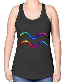 Aquarius 69# - aquarius -Racerback Tank