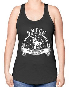 Aries 2# - aries -Racerback Tank