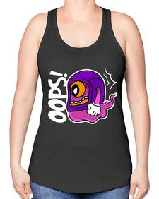 Baby oops 9# - cartoon general -Racerback Tank