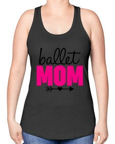 Ballet mom 76# - ballet -Racerback Tank