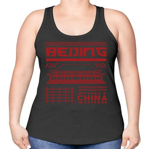 Beijing 427# - cities -Racerback Tank