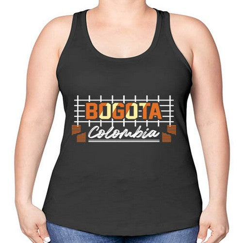 Bogota 465# - cities -Racerback Tank