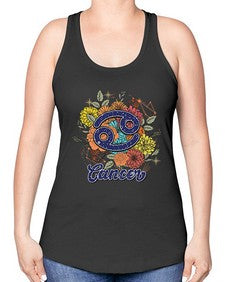Cancer 125# - cancer -Racerback Tank