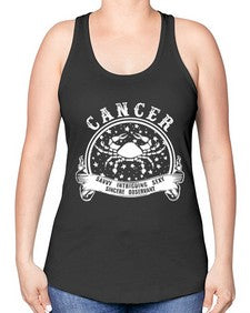 Cancer 14# - cancer -Racerback Tank