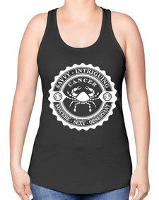 Cancer 16# - cancer -Racerback Tank