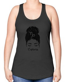Capricorn Woman - capricorn -Racerback Tank