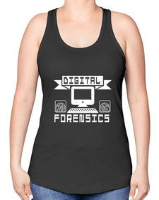 Digital forensics 51# - computer -Racerback Tank