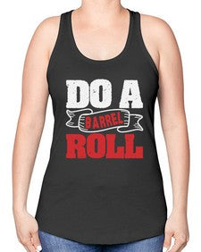 Do a barrel roll 5# - video games -Racerback Tank