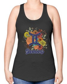 Gemini 126# - gemini -Racerback Tank