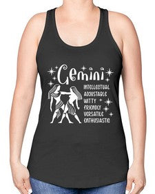 Gemini 221# - gemini -Racerback Tank