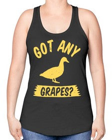 Got any grapes Style 46# - ducks -Racerback Tank