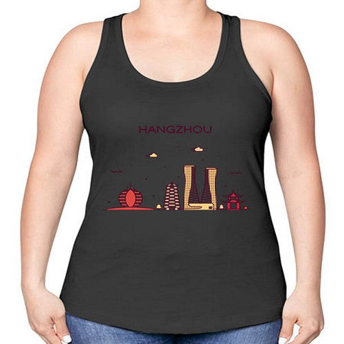 Hangzhou 811# - cities -Racerback Tank