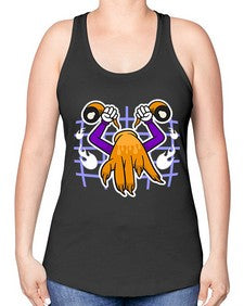 Haunted spy 137# - cartoon general -Racerback Tank