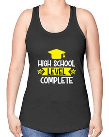 High School Level Complete 351# - twelfth grade -Racerback Tank