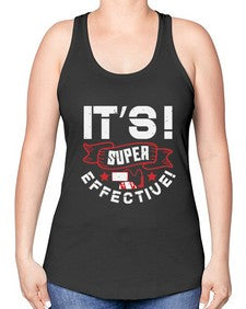Its super effective 31# - video games -Racerback Tank