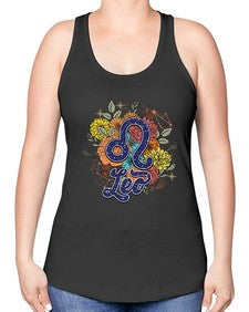 Leo 127# - leo -Racerback Tank