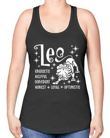 Leo 281# - leo -Racerback Tank