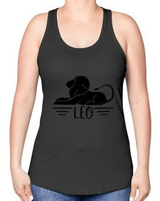 Leo 288# - leo -Racerback Tank