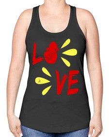 Love Duck Style 29# - ducks -Racerback Tank