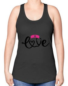 Love Style Style 1073# - nurse -Racerback Tank