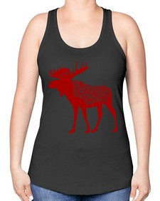 MooseMandala 940# - mandala -Racerback Tank