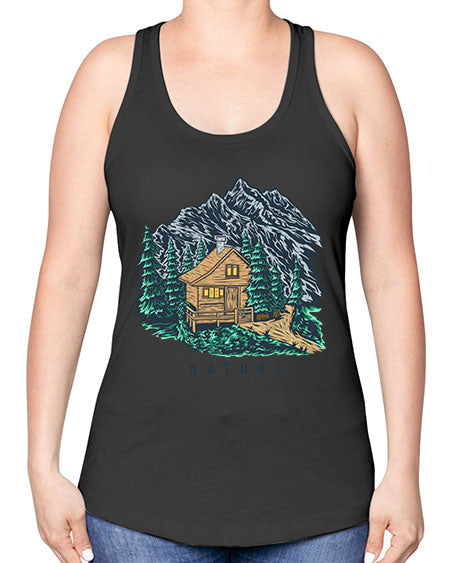 Nature 18# - nature -Racerback Tank